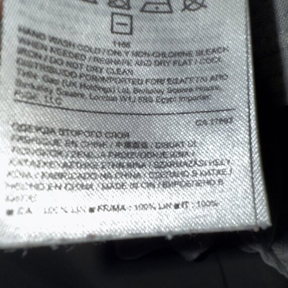 Banana Republic Razor Back Tank Top UNISEX MEDIUM Blouse Gray Relaxed Fit - Picture 6 of 6